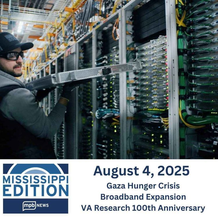 cover art for 08/04/2025: Gaza Hunger Crisis | Broadband Expansion | VA Research 100th Anniversary