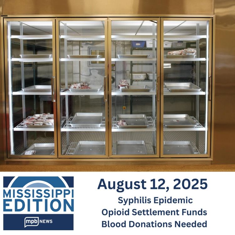 cover art for 08/12/2025: Syphilis Epidemic | Opioid Settlement Funds | Blood Donations Needed