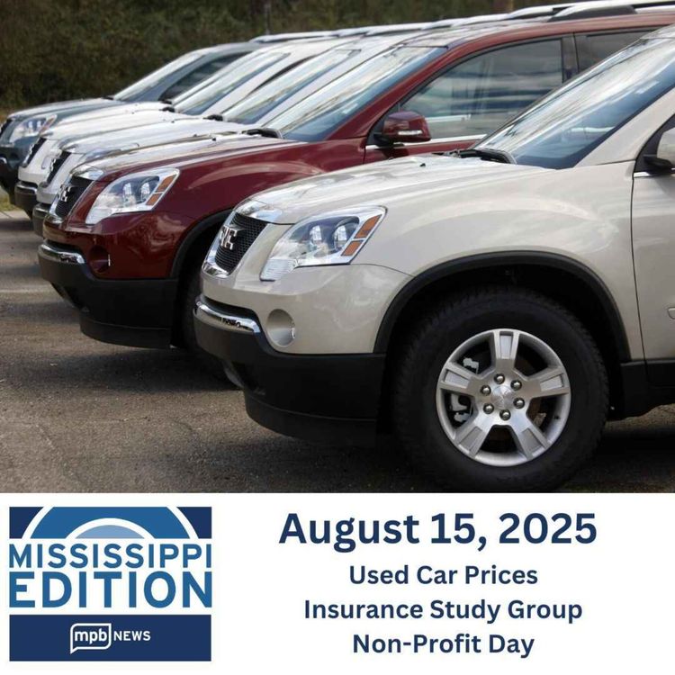 cover art for 8/15/2025: Used Car Prices | Insurance Study Group | Non-Profit Day