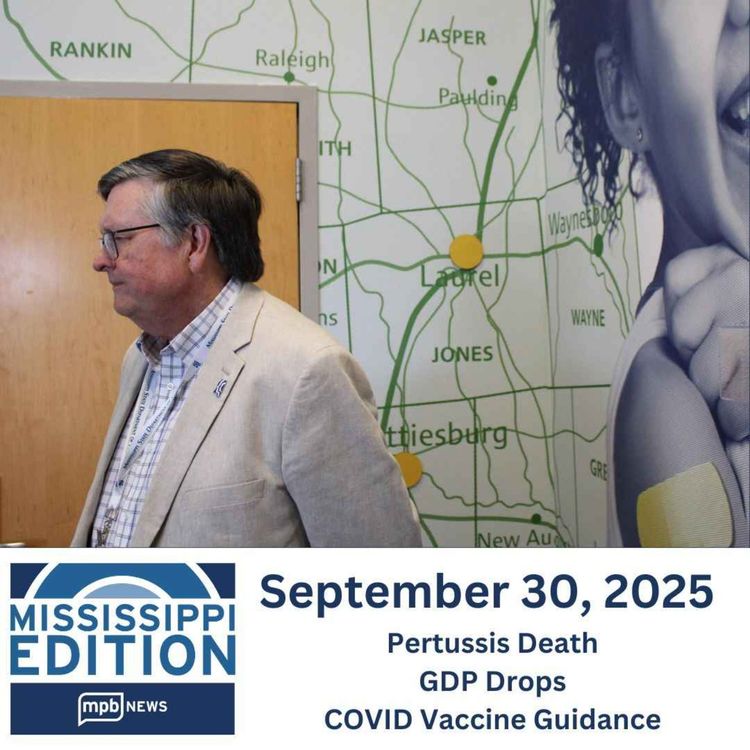 cover art for 09/30/2025: Pertussis Death | GDP Drops | COVID Vaccine Guidance
