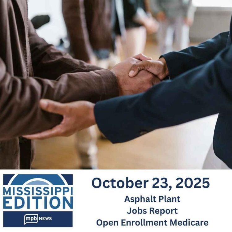 cover art for 10/23/2025: Asphalt Plant | Jobs Report | Open Enrollment Medicare