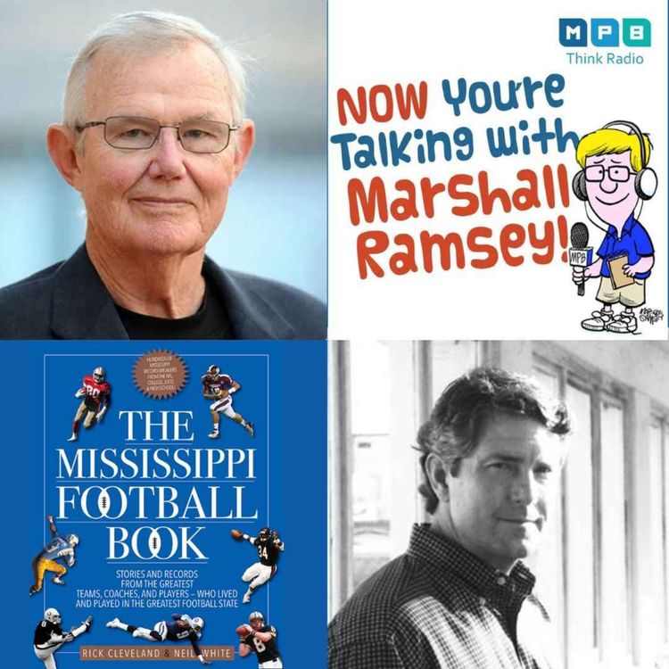 cover art for Rick Cleveland & Neil White | The Mississippi Football Book