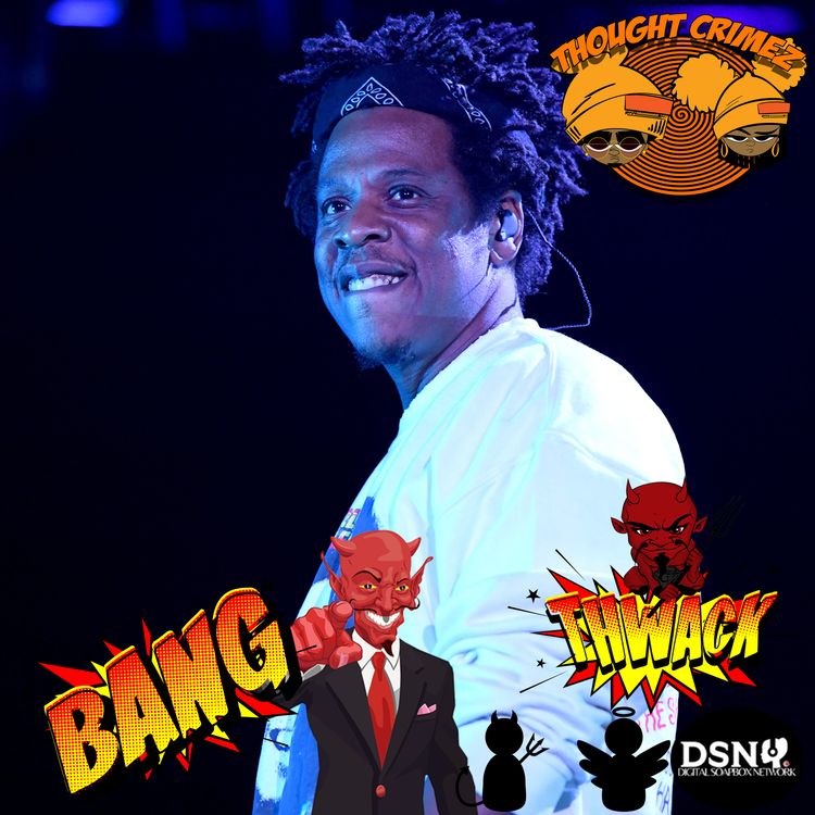 cover art for Jay Z Saint or Devil and A$AP Rocky's Political Football