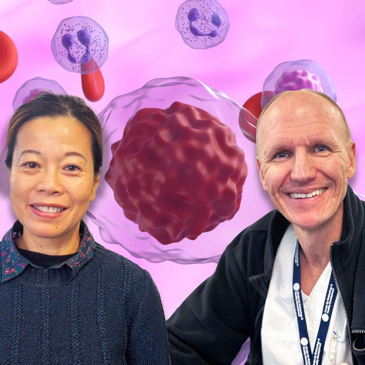 cover art for Lett å diagnostisere - vanskelig å behandle: Hoa Tran (Ahus) og Eivind Galteland (OUS) diskuterer blodkreft-sykdommen myelofibrose