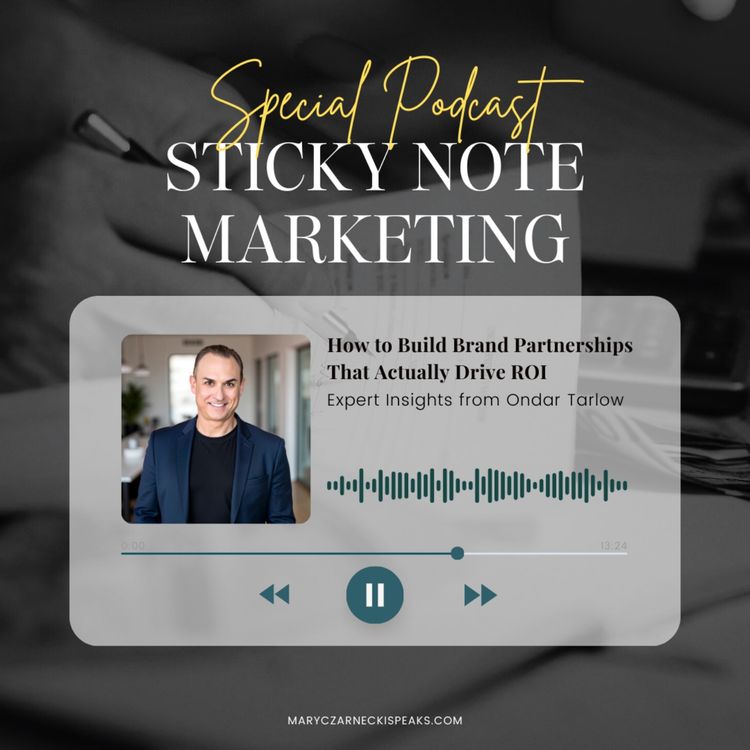 cover art for How to Build Brand Partnerships That Actually Drive ROI: Expert Insights by Ondar Tarlow