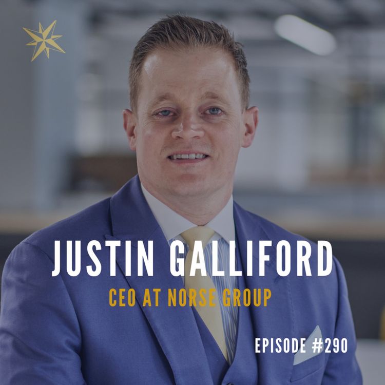 cover art for #290: Justin Galliford - CEO at Norse Group