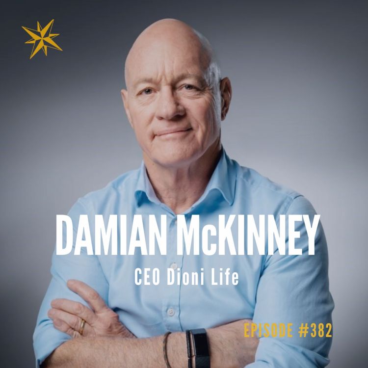 cover art for 382. Swashbuckling Inspiring Leadership and Wellbeing with Damian McKinney CEO Dioni Life