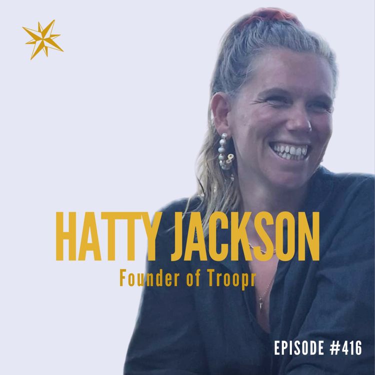 cover art for 416. Hatty Jackson - Tech Entrepreneur Connecting the Armed Forces Community