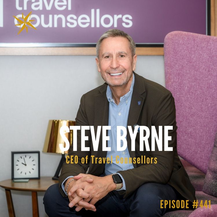 cover art for 441. Steve Byrne CEO Travel Counsellors