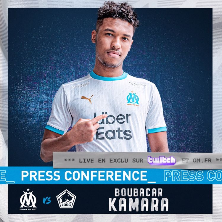 cover art for OM - LOSC l La conférence de presse Boubacar KAMARA