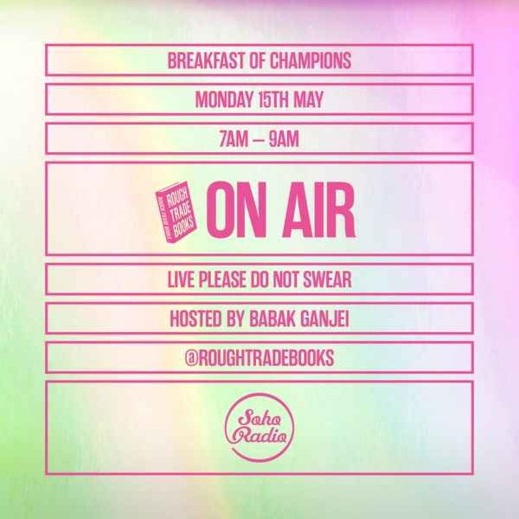 cover art for Babak Ganji in conversation with Robert Rubbish