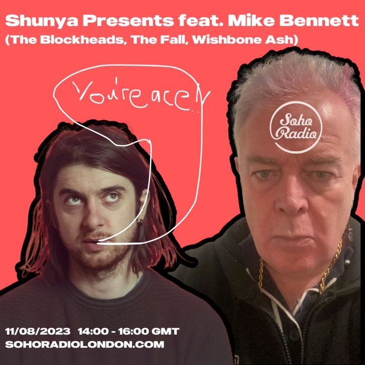 cover art for Mike Bennett and Shunya in conversation