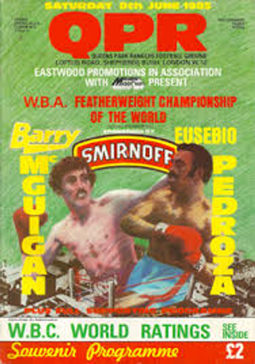 cover art for Legendary Nights - The Tale Of Eusebio Pedroza vs Barry McGuigan