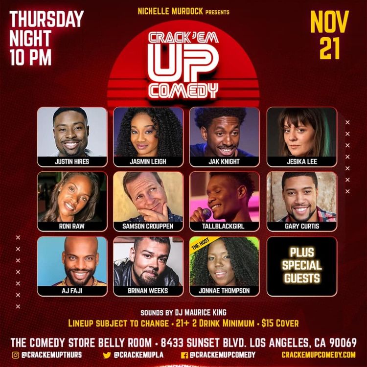 cover art for Crack'Em Up Season 3 Ep. 15 w/ Preacher Lawson (11/21/2019)