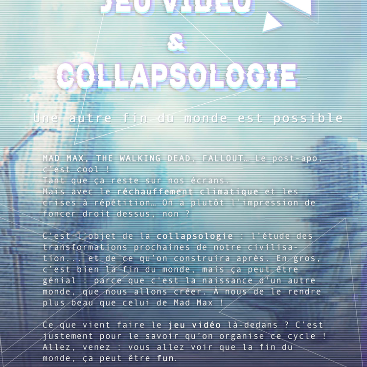 cover art for Jeu vidéo et collapsologie #3 - Comment la narration peut sauver le monde