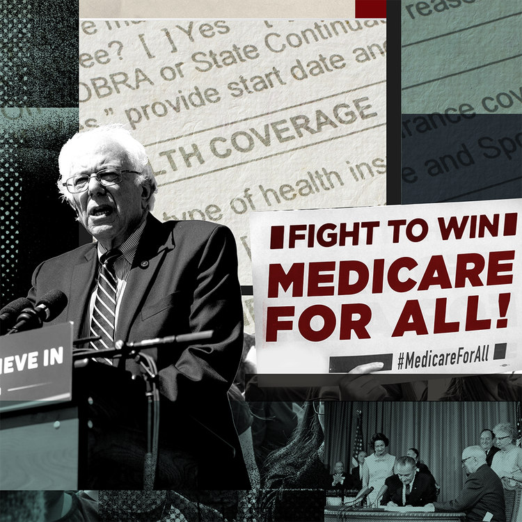 cover art for #171 - Should We Replace Private Insurance With Medicare For All?