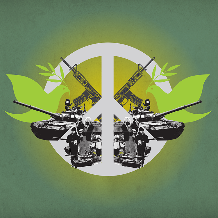 cover art for #146 - Does Humanitarian Intervention Do More Harm Than Good?