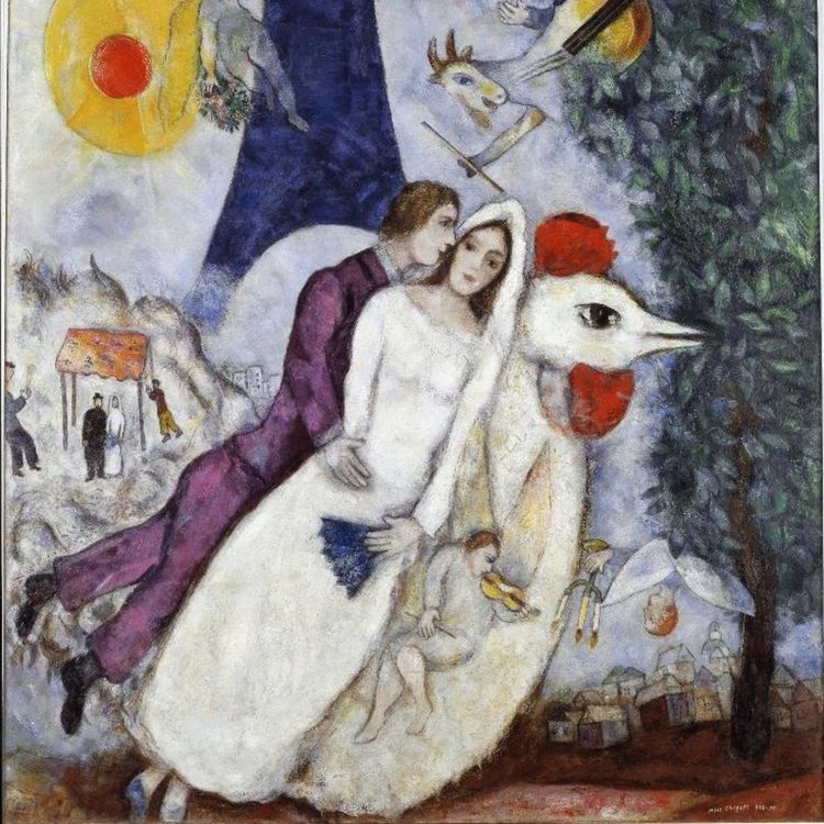 cover art for 2 - Marc Chagall, les Mariés de la tour Eiffel, 1938-1939