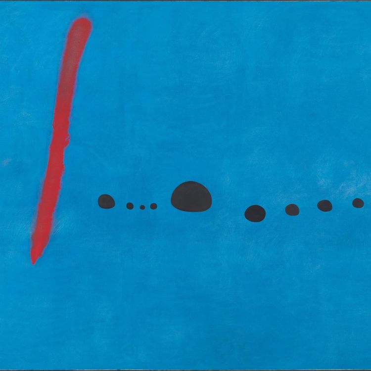 cover art for 3 - Joan Miro, Bleu II, 1961