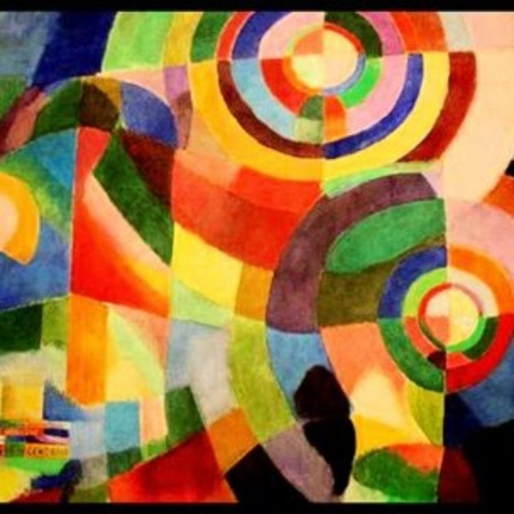 cover art for 7 - Sonia Delaunay, Prismes électriques, 1914