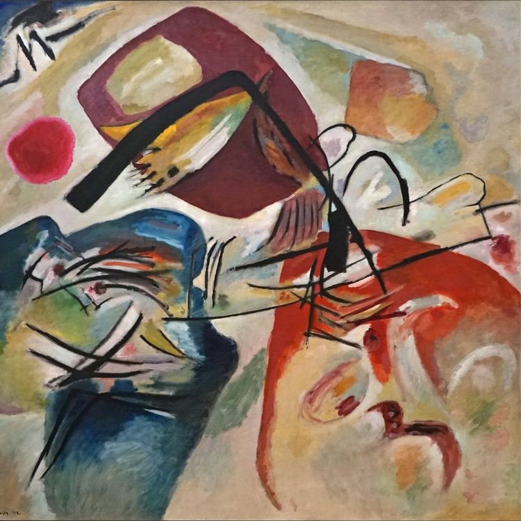 cover art for 5 - Vassily Kandinsky, Mit dem schwarzen Bogen, 1912