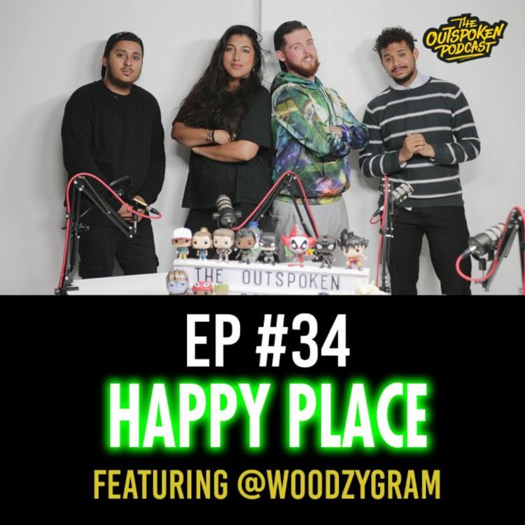 cover art for Happy Place Featuring Woodzy EP #34