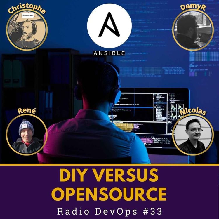 cover art for 📻 Modules et Playbooks, cap sur Ansible ! | Radio DevOps #33