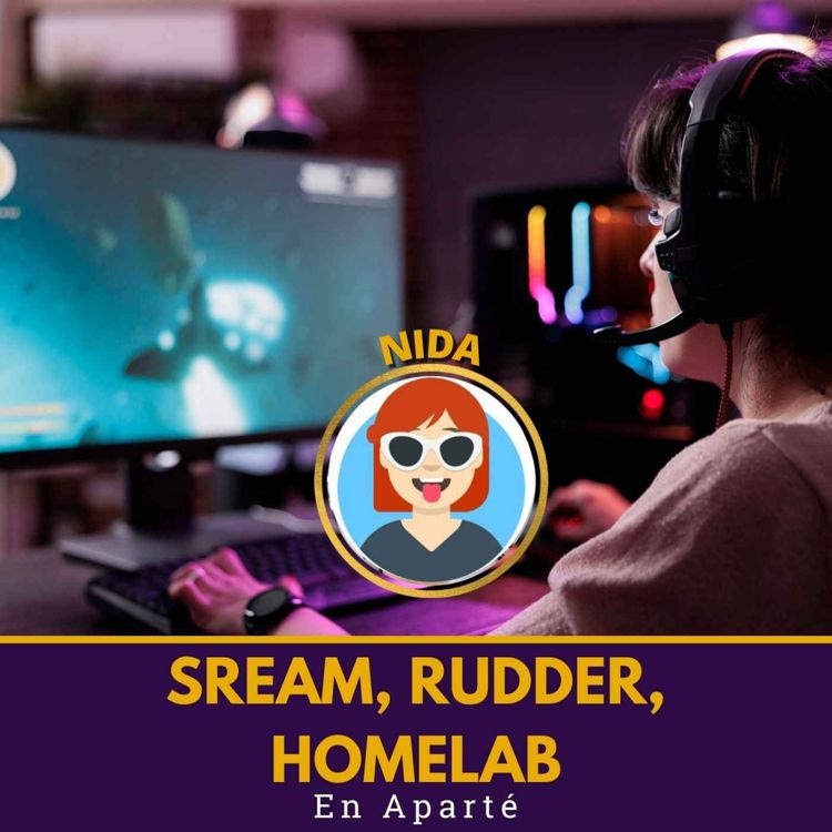 cover art for 🛋️ Streameuse, Home Lab et Rudder | En Aparté avec Nida