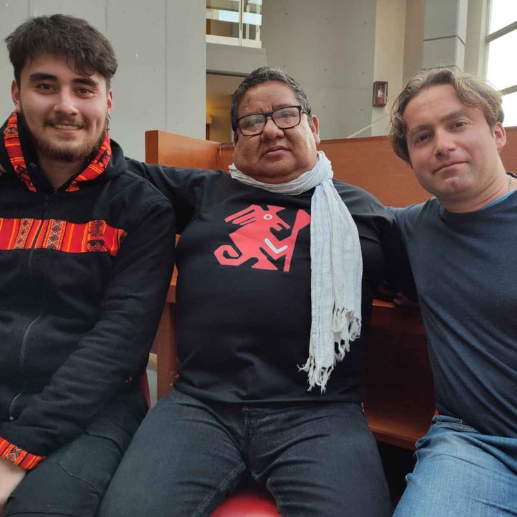 cover art for HOMBRES DEL ANDE, Carlos Cusicanqui, Mateo Cusicanqui y Guillaume Fournies en Radio París La Paz