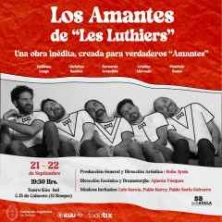 cover art for LOS AMANTES DE LES LUTHIERS, Sofía Ayala y Agustín Vásquez, Christian Benitez y Bernardo Arancibia en Radio París La Paz