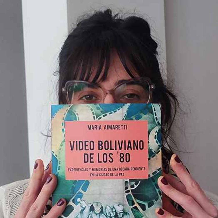 cover art for VIDEO BOLIVIANO DE LOS 80, María Aimaretti en Radio París La Paz