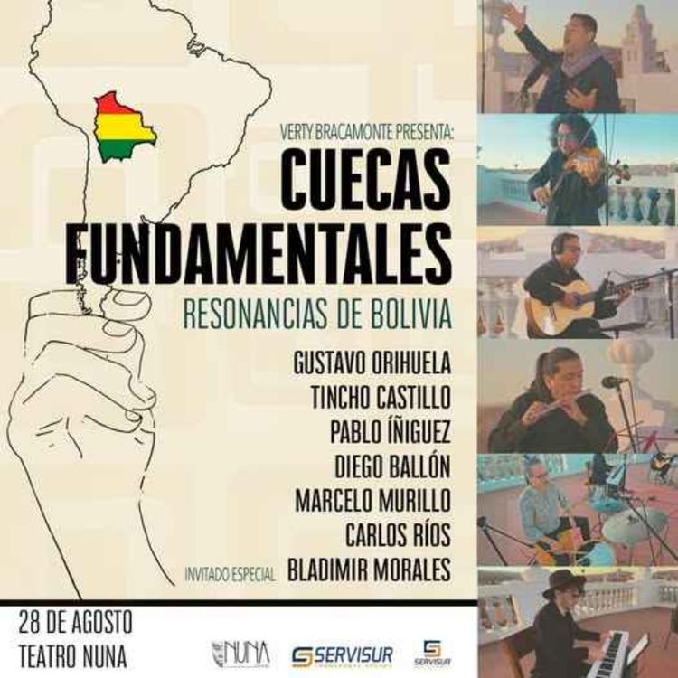 cover art for CUECAS FUNDAMENTALES, Verty Bracamonte en Radio París La Paz