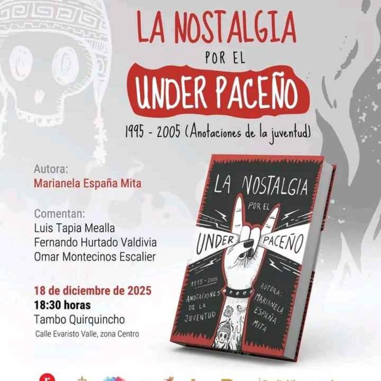 cover art for LA NOSTALGIA POR EL UNDER PACEÑO, Marianela España, Omar Montecinos y Fernando Hurtado en Radio París La Paz