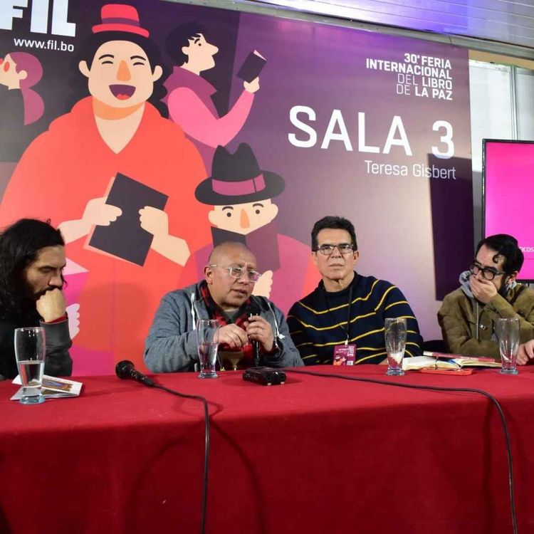 cover art for LA NOVELA POLICIAL DESDE LA MIRADA DE LOS ESCRITORES BOLIVIANOS,  Wilmer Urrelo, Edmundo Paz Soldán y Hermanos Loayza en Radio París La Paz