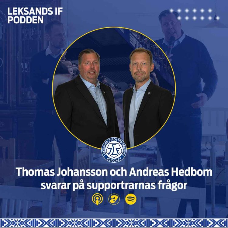 cover art for Thomas Johansson och Andreas Hedbom svarar på supportrarnas frågor