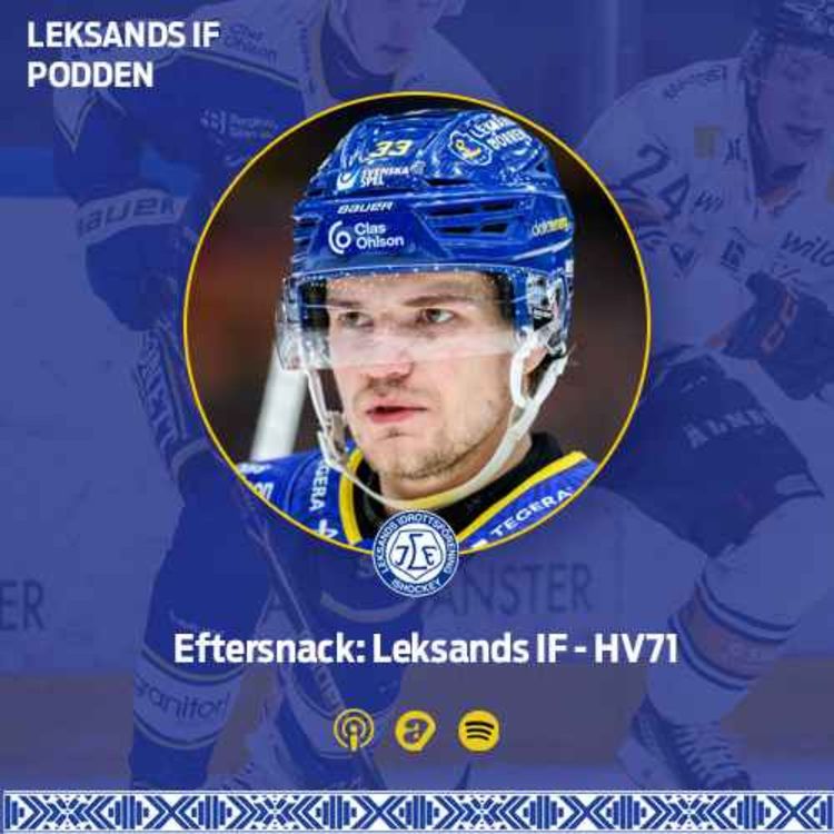 cover art for Eftersnack: Leksands IF - HV71