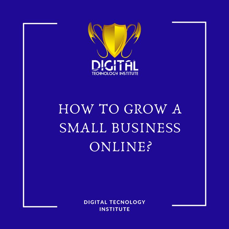 cover art for How to Grow a Small Business Online?