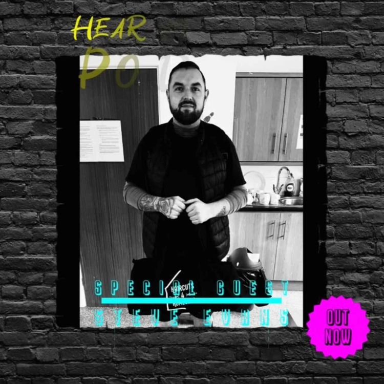 cover art for Hear Me, See Me Podcast with Steve Evans. From Haircuts4Homeless. Guest to Teamleader.