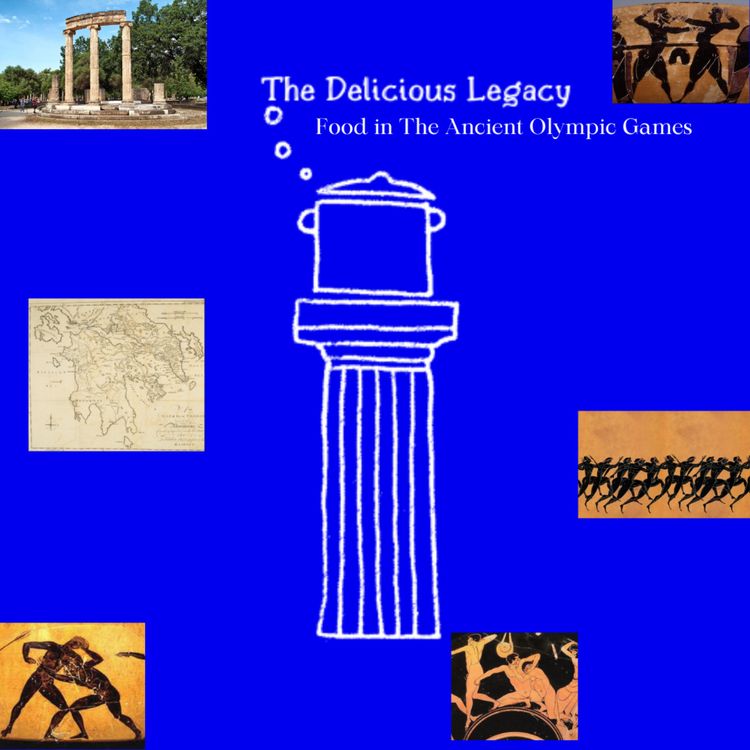 cover art for Food in the Ancient Olympic Games