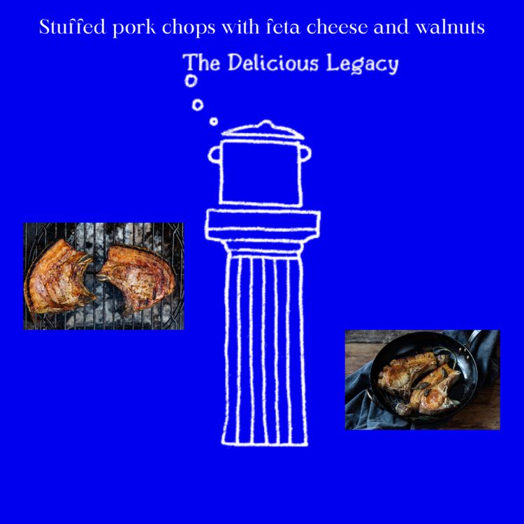 cover art for Stocking fillers: Recipe of the week - Stuffed pork chops with feta cheese and walnuts