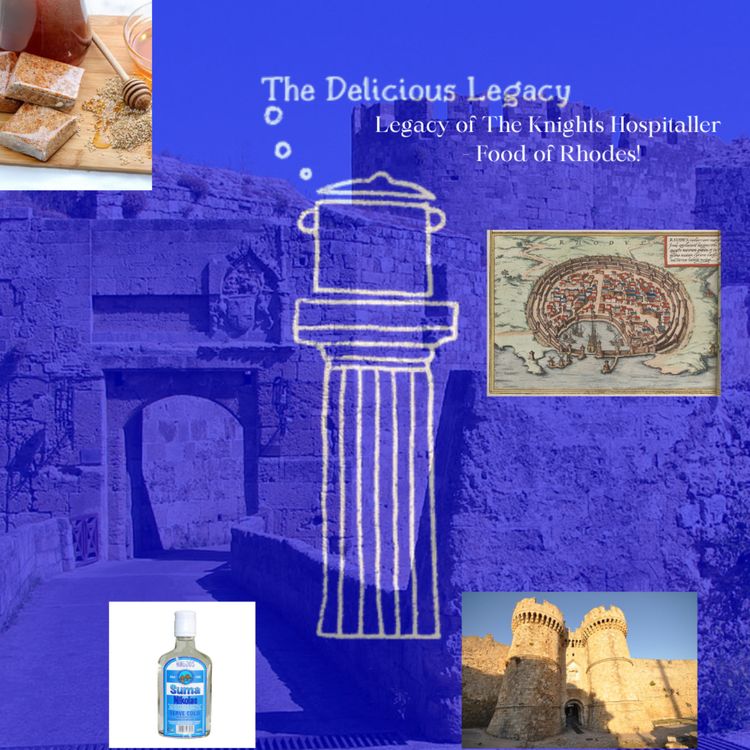 cover art for Legacy of The Knights Hospitaller  - Food of Rhodes!