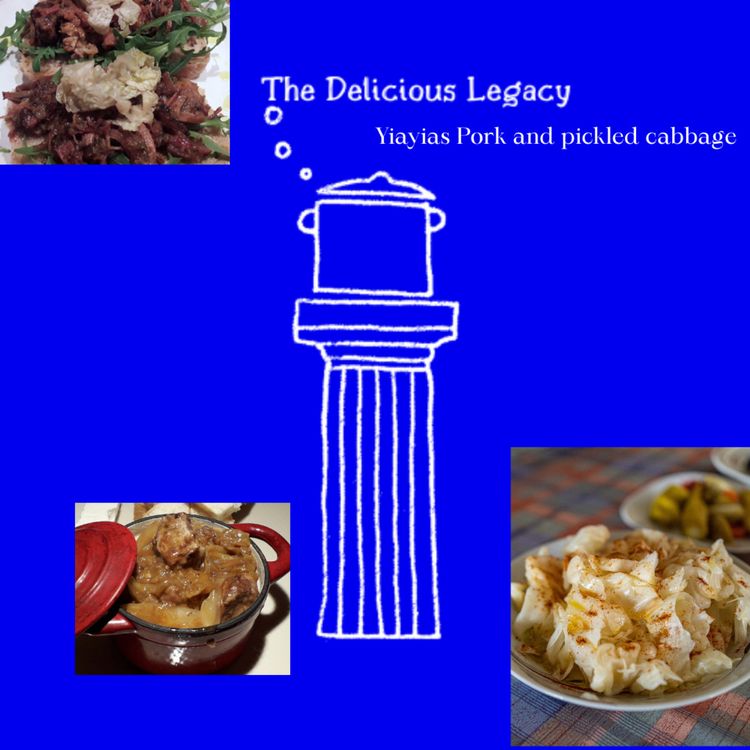 cover art for My Grandmother's slow cooked pork & pickled cabbage