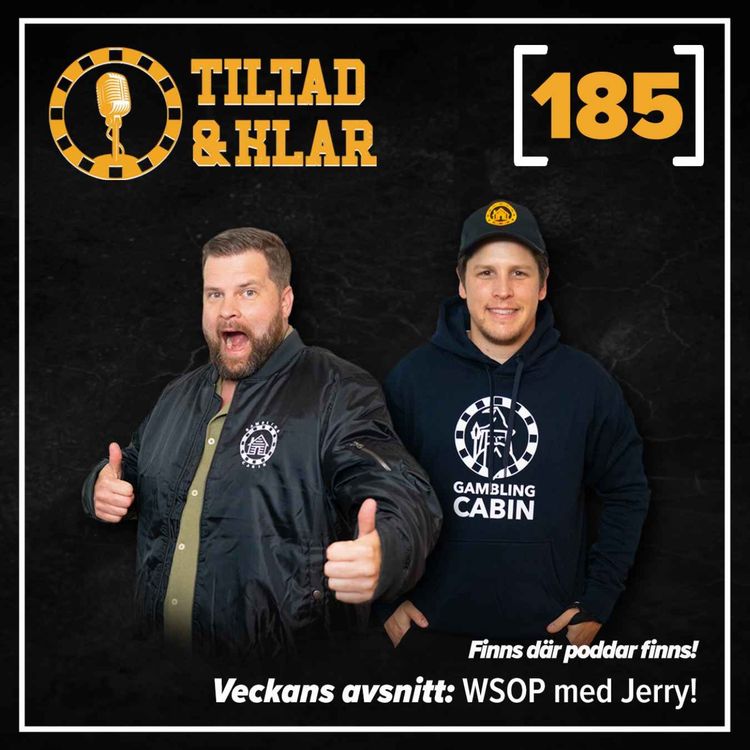 cover art for 185 - WSOP med Jerry!