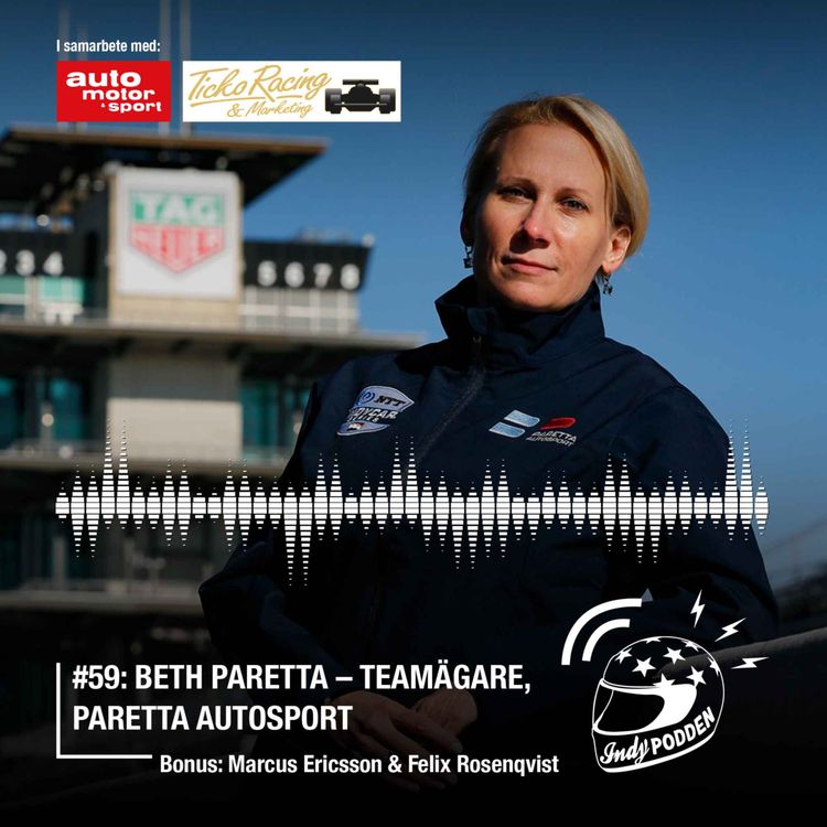 cover art for #59: Beth Paretta – teamägare, Paretta Autosport
