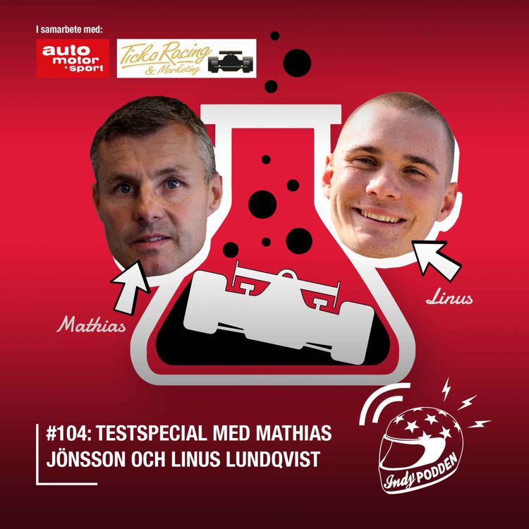 cover art for #104: Testspecial med Mathias Jönsson och Linus Lundqvist