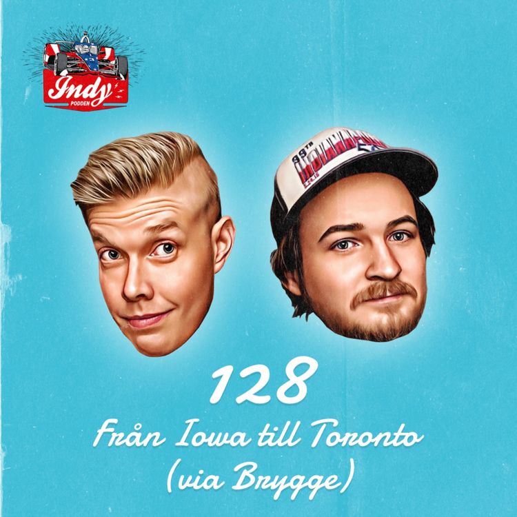 cover art for #128: Från Iowa till Toronto (via Brygge)