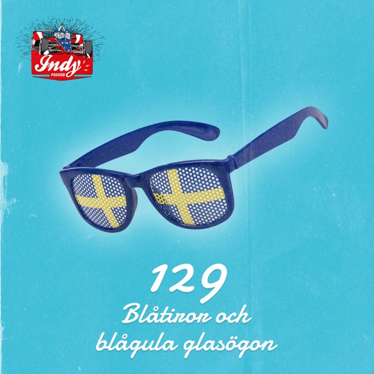 cover art for #129: Blåtiror och blågula glasögon