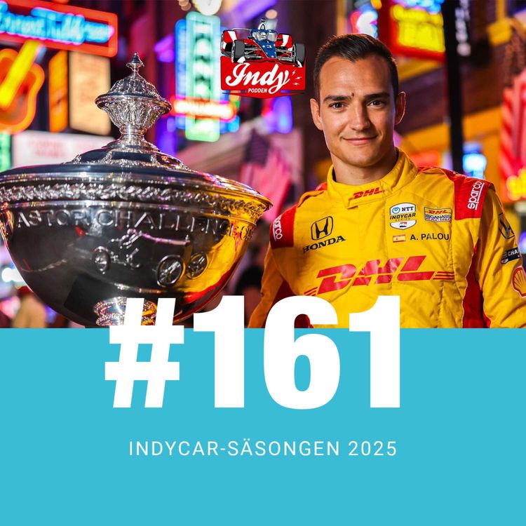 cover art for #161: IndyCar-säsongen 2025