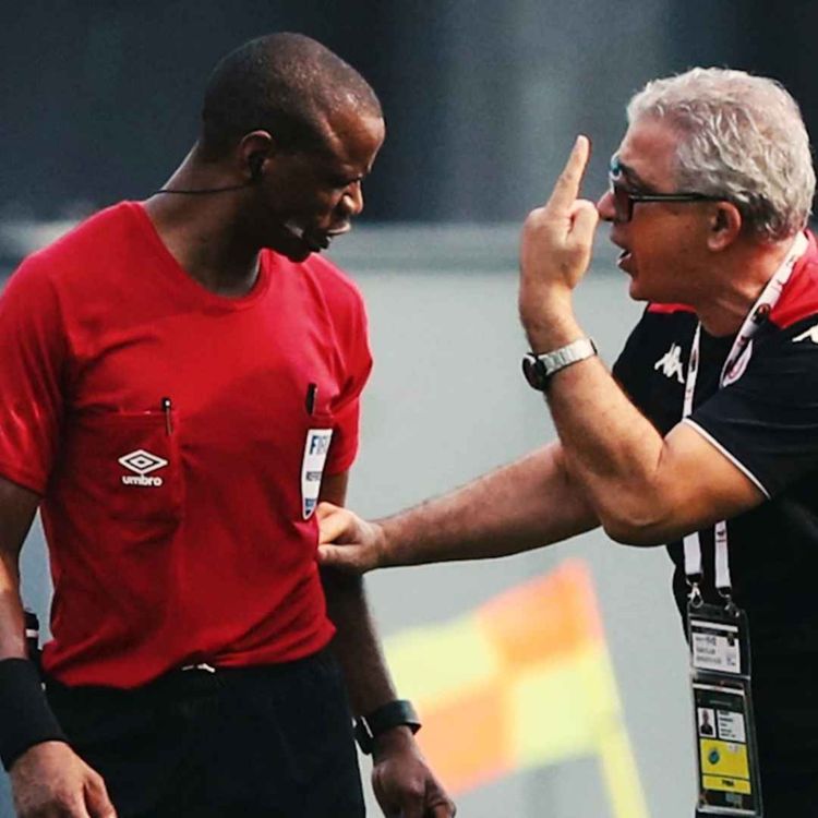 cover art for Zambian ref Janny Sikazwe under scrutiny for blowing early twice