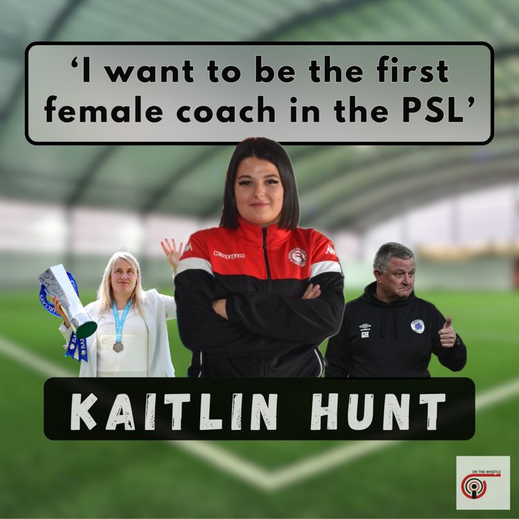 cover art for Kaitlin Hunt on breaking barriers for women in football